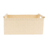 Lademand houten greep - beige - 33x47x21 cm