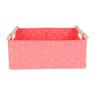 Lademand houten greep - roze - 28x42x18.5 cm