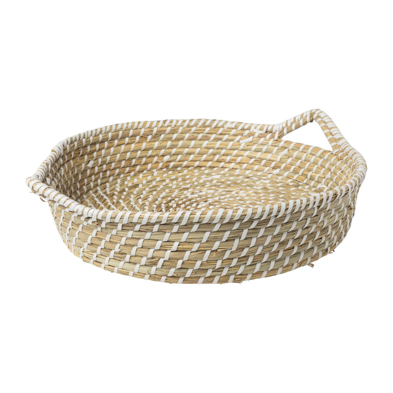 Mand sofie met hengsels - ø45x10 cm