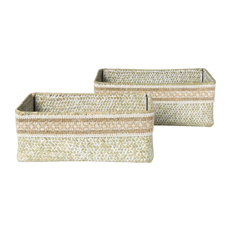 Lademand Stijn - 10x27x17 cm - naturel