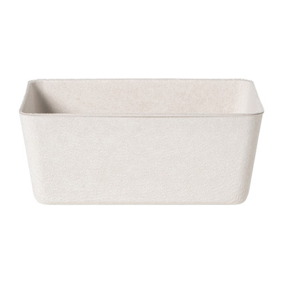 Mand vilt - wit - 9x22x16 cm