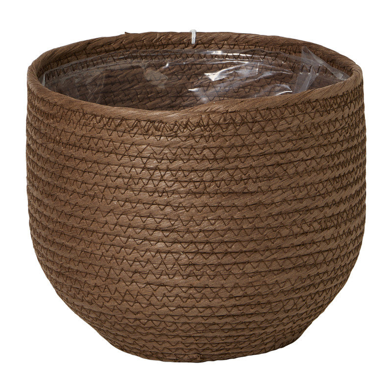 Mand yorick middel - bruin - ø22 cm