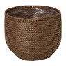 Mand yorick middel - bruin - ø22 cm