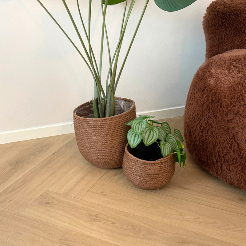 mand yorick groot - bruin - ø25 cm