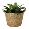 Mand rond M - bruin - ø23x27 cm
