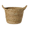 Mand rond S - bruin - ø20x24 cm