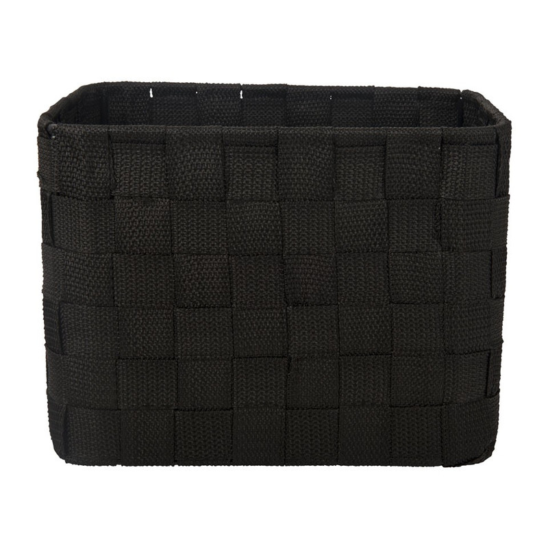 Lademand chroom handle - zwart - 19x14x14cm