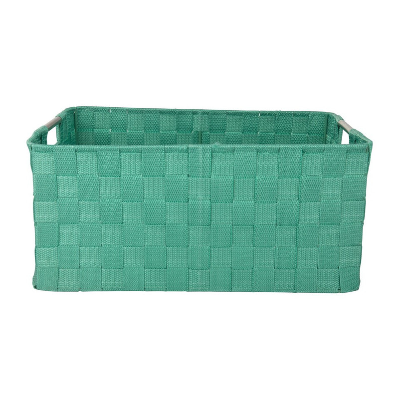 Lademand chroom handle - groen - 40x30x18cm