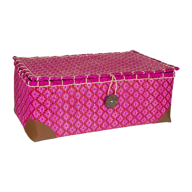 Mand met deksel Jade - fuchsia - groot