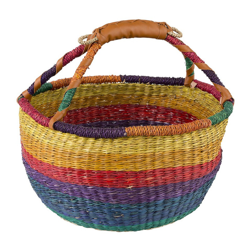 Hengselmand Ana - regenboog - 28x30 cm