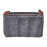 Mand corduroy - grijs - 33x23x18 cm