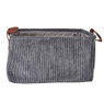 Mand corduroy - grijs - 36x26x20 cm