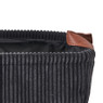 Mand corduroy - zwart - 36x26x20 cm