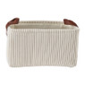 Mand corduroy - creme - 33x23x18 cm