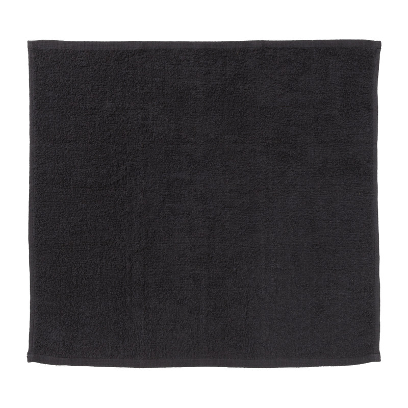 Thee/keuken/vaatdoek - antraciet - set van 3