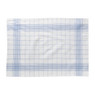 Theedoeken set van 3 - blauw /wit - 45x65 cm