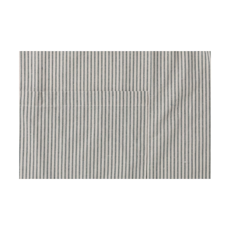 Keukenschort gestreept - groen/wit - 65x85 cm