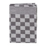 Theedoek ruiten - antraciet - 50x70 cm