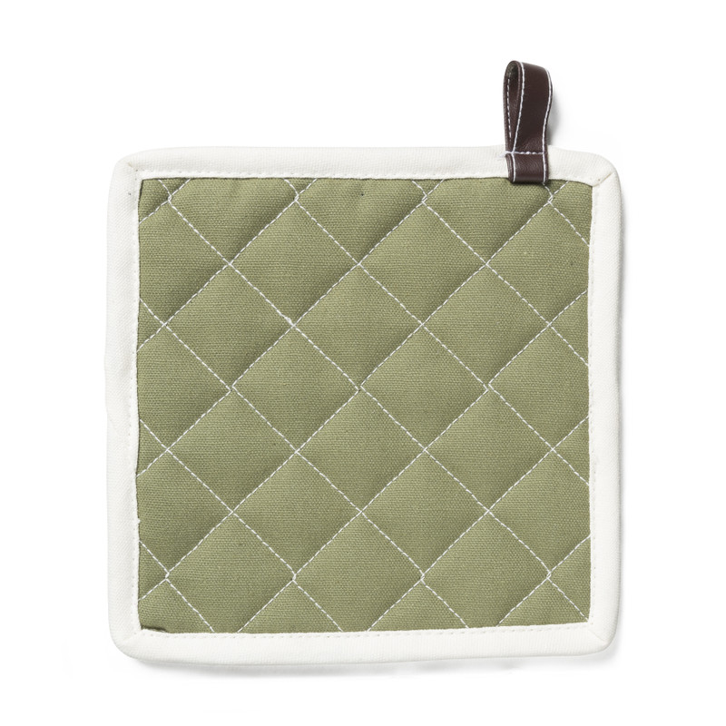 Pannenlap met rand - diverse kleuren - 20x20 cm 