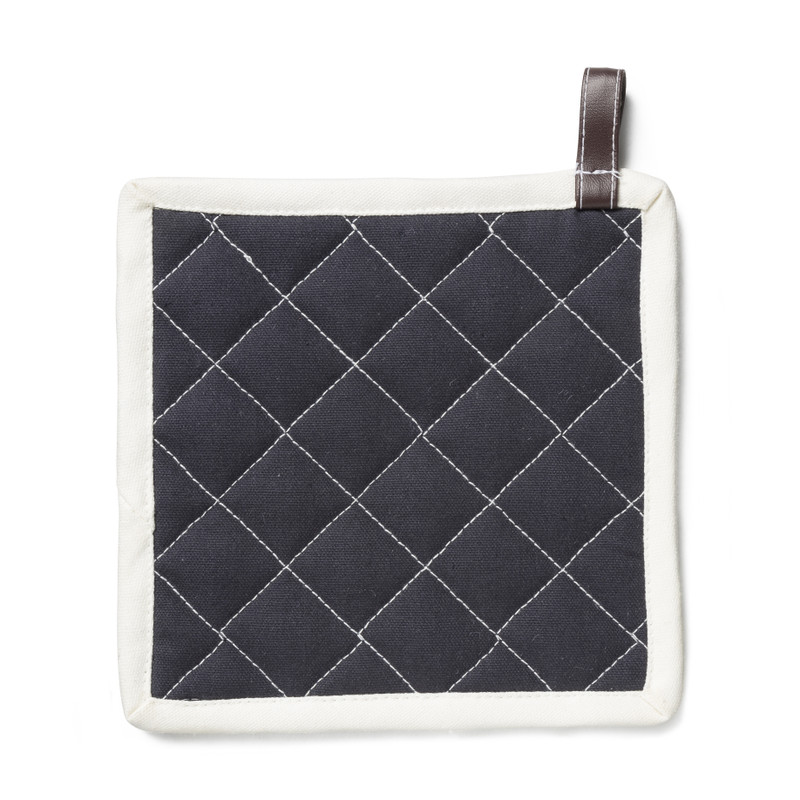 Pannenlap met rand - diverse kleuren - 20x20 cm 