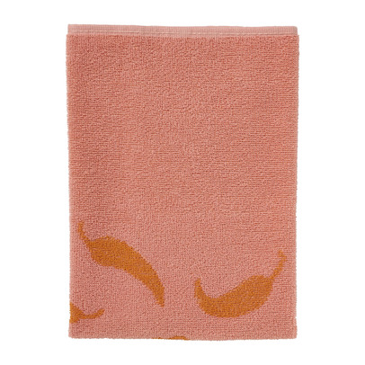 Keukendoek chili - roze/oranje - 50x50 cm
