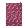 Theedoek hartjes - roze/paars - 50x70 cm 