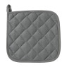 Pannenlap - antraciet - 20x20 cm