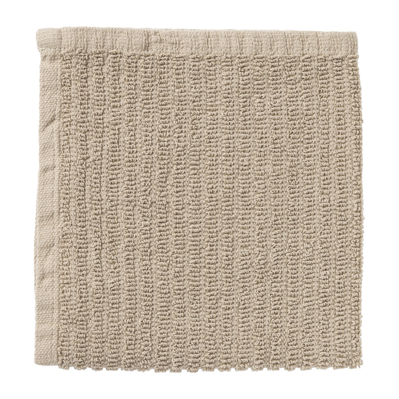 Vaatdoekje - beige - 30x30 cm
