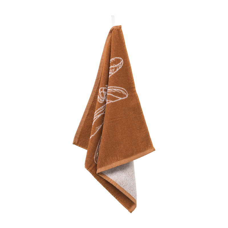 Keukendoek libelle - terra - 50x50 cm