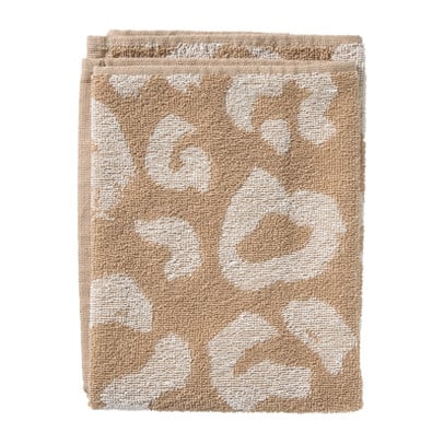 Keukendoek animal - beige/bruin - 50x50 cm