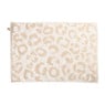 Theedoek animal - beige/bruin - 50x70 cm