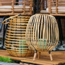 Lantaarn bamboe - ø30x36 cm 