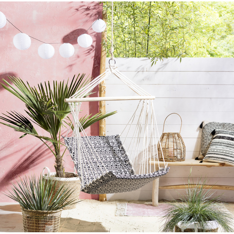 Lantaarn rotan - Ø29x27 cm