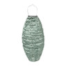 Solar barok lampion - groen - ø20x42 cm