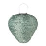 Solar barok lampion - groen - ø28x30 cm