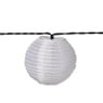Slinger met 10 solar lampjes - wit - 4 meter