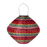 Solar lampion streep - multikleur - ø28x25 cm