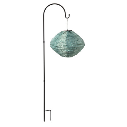 Lampion haak - zwart - 100 cm