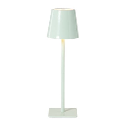LED tafellamp USB - groen - ø10.5x35 cm