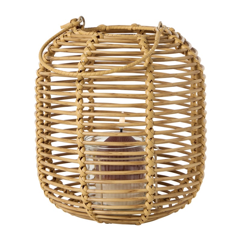 Lantaarn ringen - bruin - ø24x26 cm