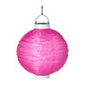 Solar tuinlampion - roze - ø25 cm