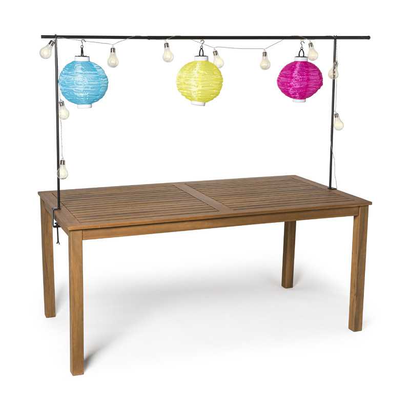 Solar tuinlampionnen - ⌀25 cm - set van 3 