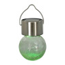 Mini solar hanglampje craquele - ø6x9 cm
