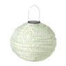 Solar barok lampion rond - groen - ø30 cm