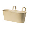 Plantenbak voor balkon - beige - 19x36x14.5 cm