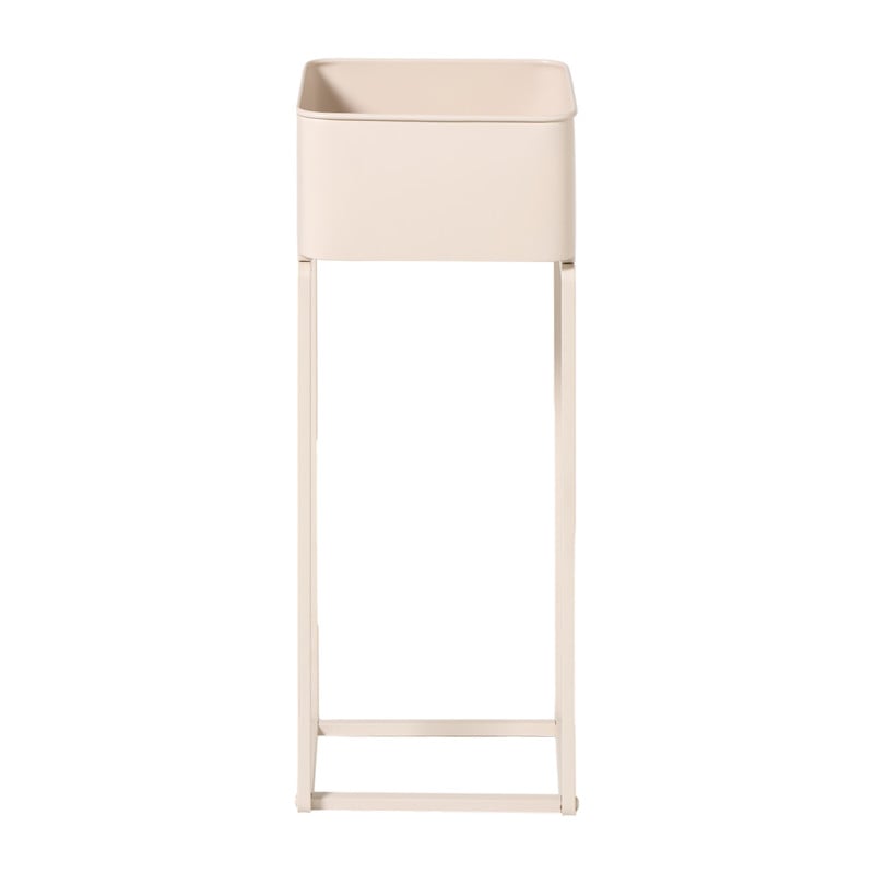 Plantenbak voor balkon smal - beige - 60x24x24 cm