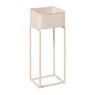 Plantenbak voor balkon smal - beige - 60x24x24 cm