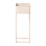 Plantenbak voor balkon smal - beige - 60x24x24 cm