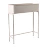 Plantenbak voor balkon breed - beige - 60x71x20 cm