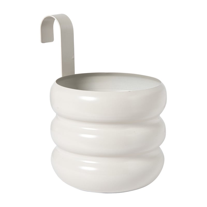 Hangbloempot bubbles - beige